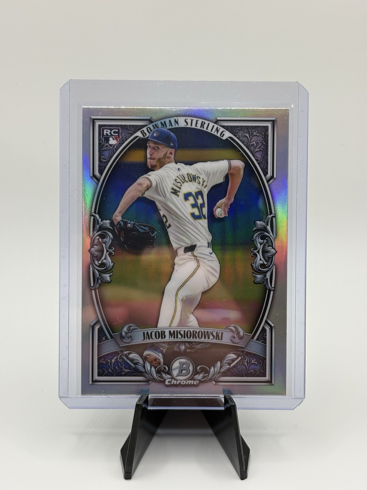 2026 Bowman Chrome Jacob Misiorowski Bowman Sterling RC #BST-13