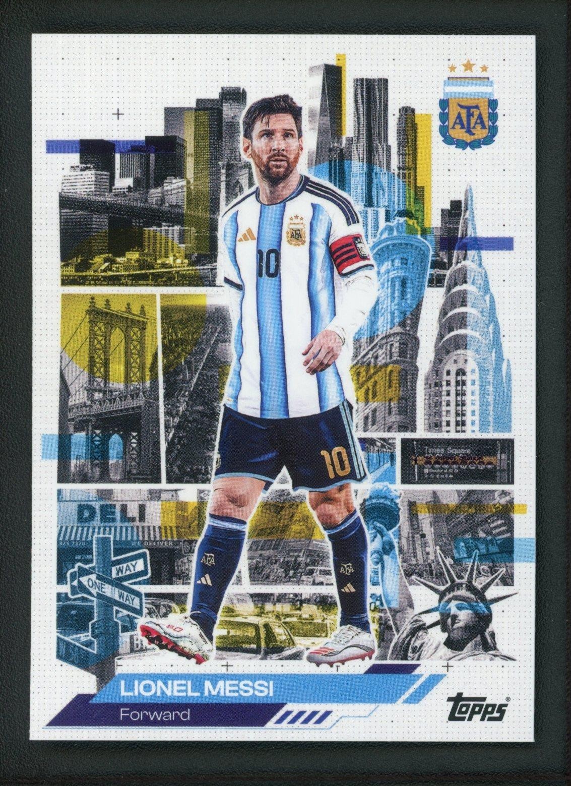 2026 LIONEL MESSI TOPPS OFFICIAL NATIONAL TEAM PRODUCT ALL TIME NATIONAL TEAM
