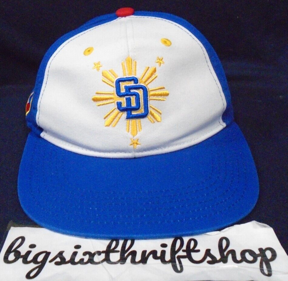 San Diego Padres Filipino Pilipinas Heritage Night Theme Game Snapback Cap Hat