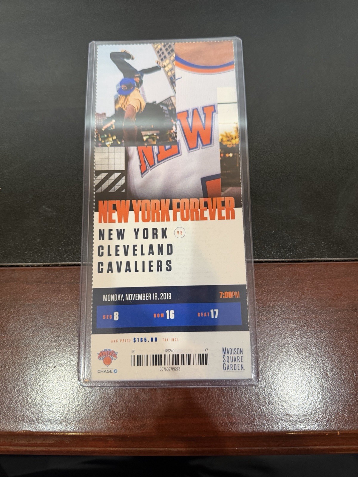 Dean Wade NBA Debut Ticket: Knicks vs. Cleveland Cavaliers – November 18, 2019