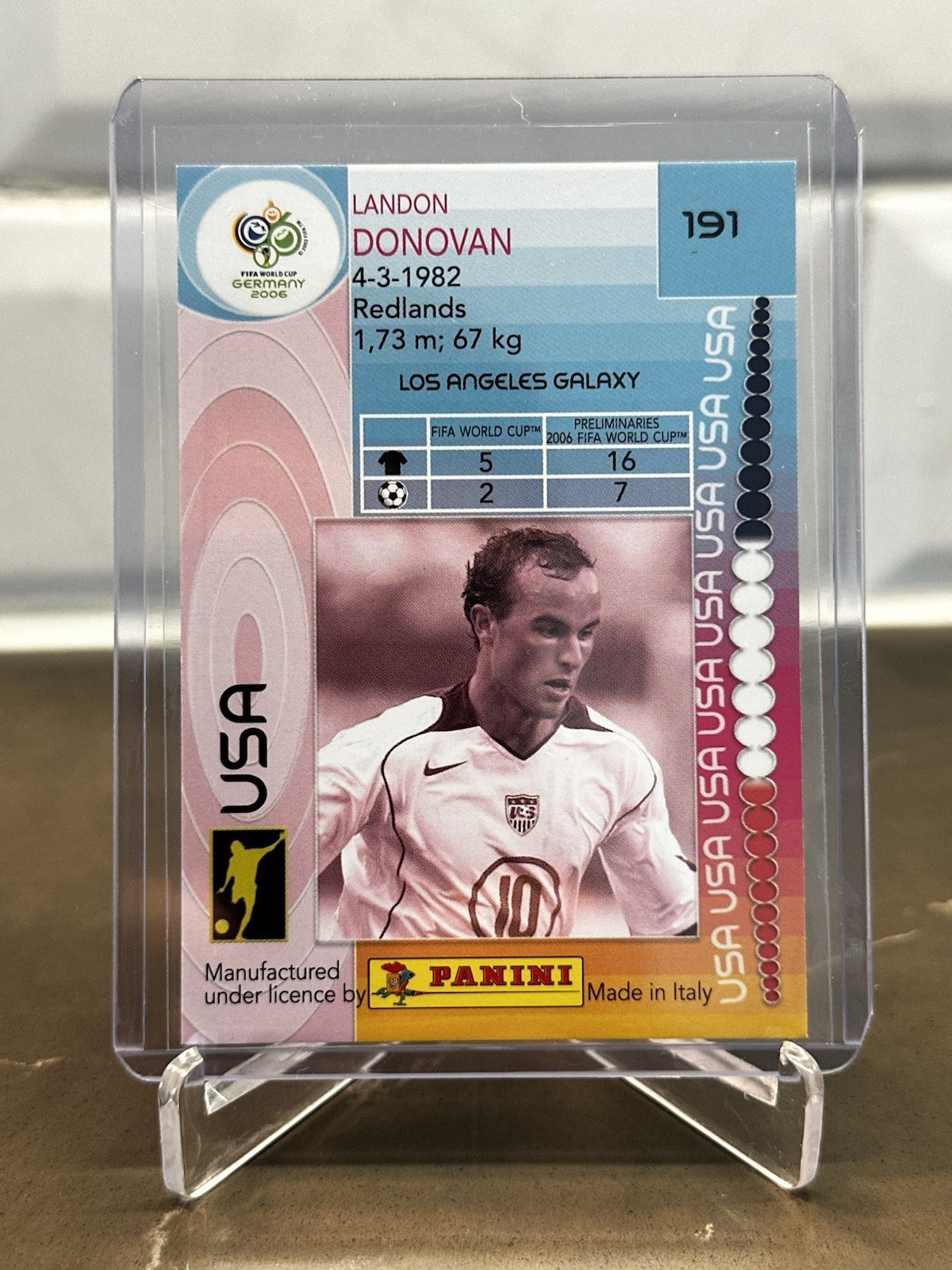 2006 Panini FIFA World Cup Germany – Landon Donovan #191