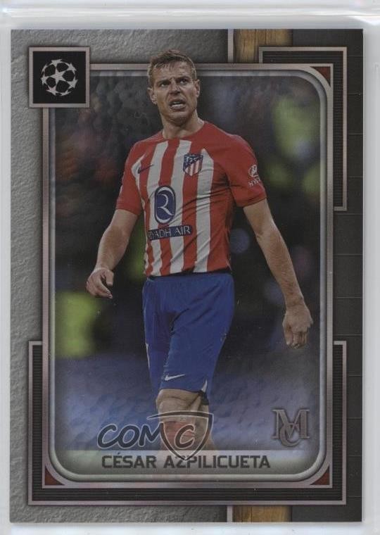 2023 Topps Museum Collection UEFA Champions League Cesar Azpilicueta César 16n8