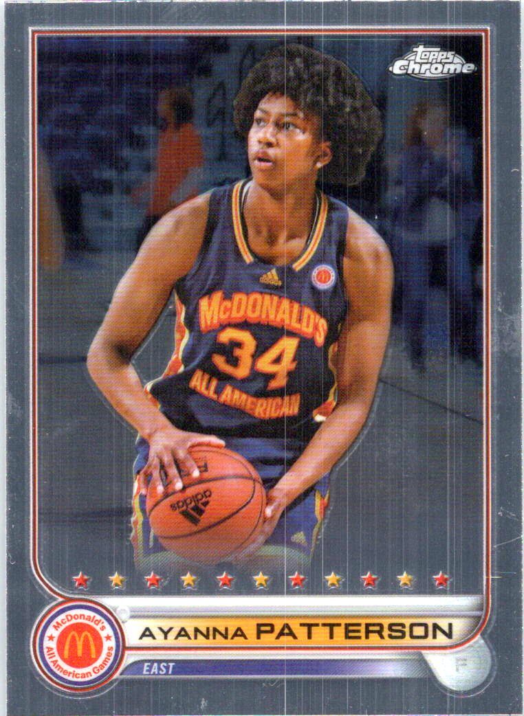 2022 Topps Chrome McDonald’s All American #32 Ayanna Patterson