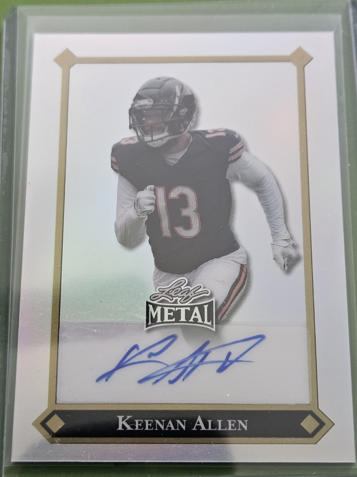 🏉2025 Leaf Metal Keenan Allen Autograph #15/25🏉