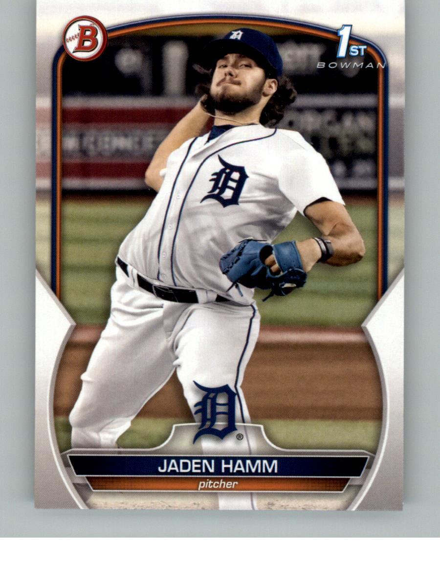 2023 Bowman Draft Jaden Hamm BD-154 Detroit Tigers