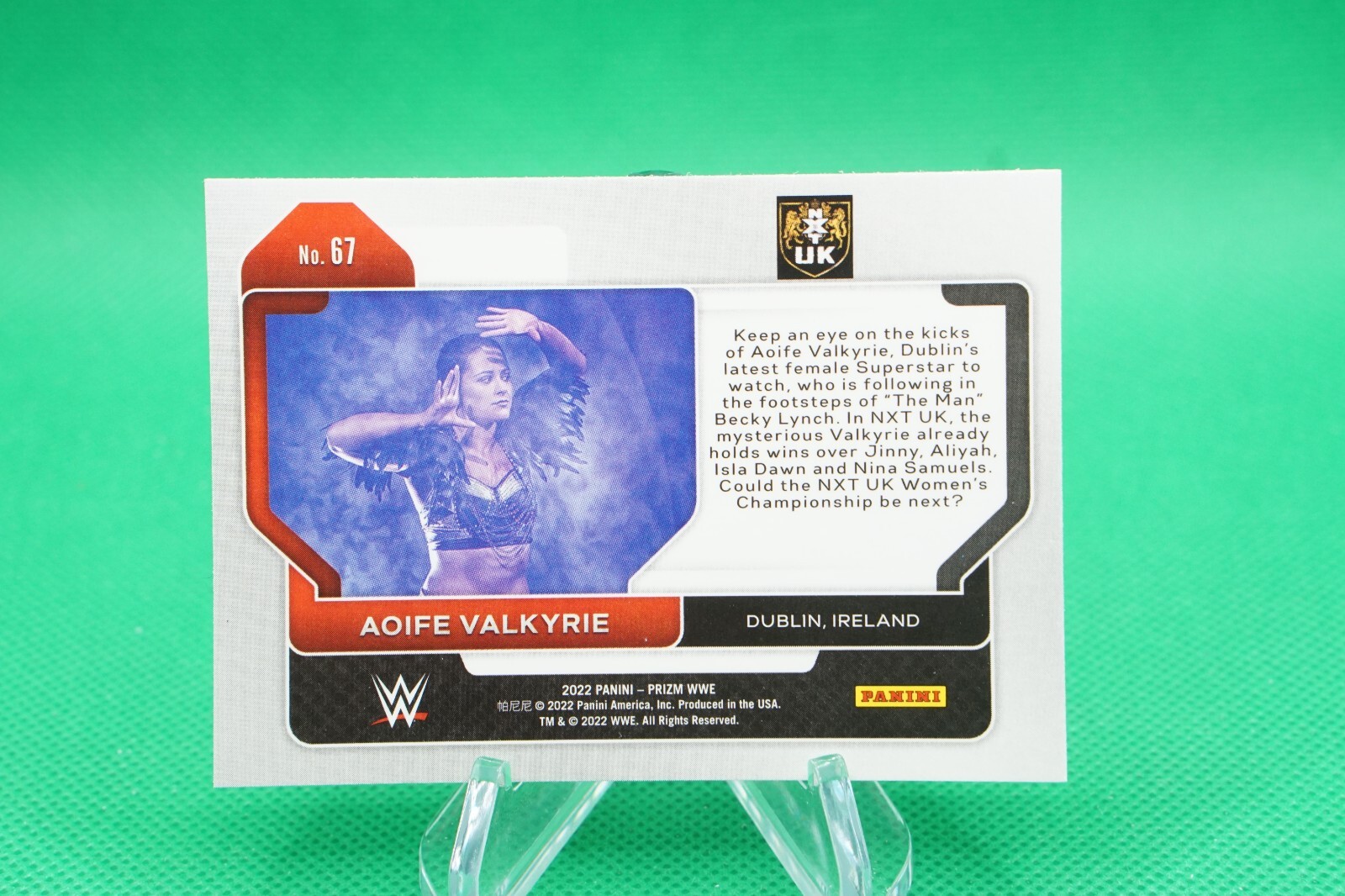 (6 Cards) 2022 Prizm WWE Base Horizontal #67 Aoife Valkyrie NXT UK S5920K