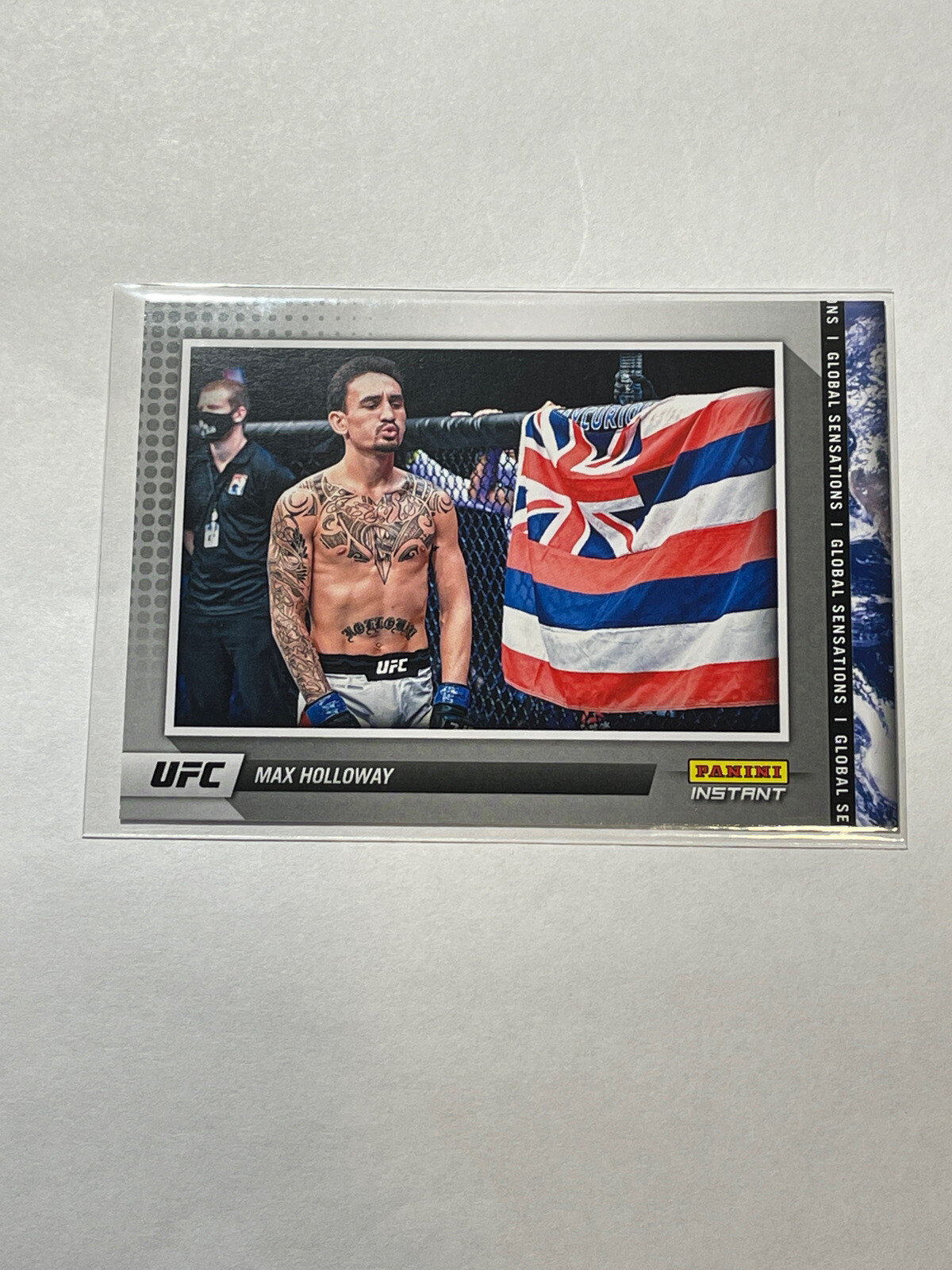 MAX HOLLOWAY – 2021 Panini Instant UFC GLOBAL SENSATIONS – GS-19 USA – 1/660