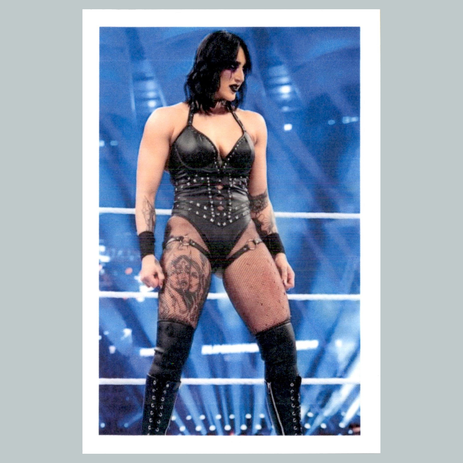 #0322 P -8X10 In Ring Blue Glossy Photo Fast-Secure Shipping