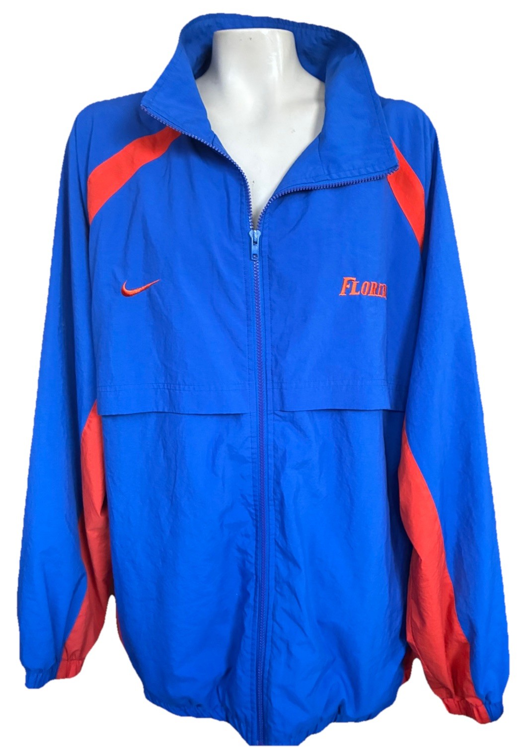 Florida Gators NCAA Authentic Nike Team Full Zip Jacket XXXL Y2k New Old Stock