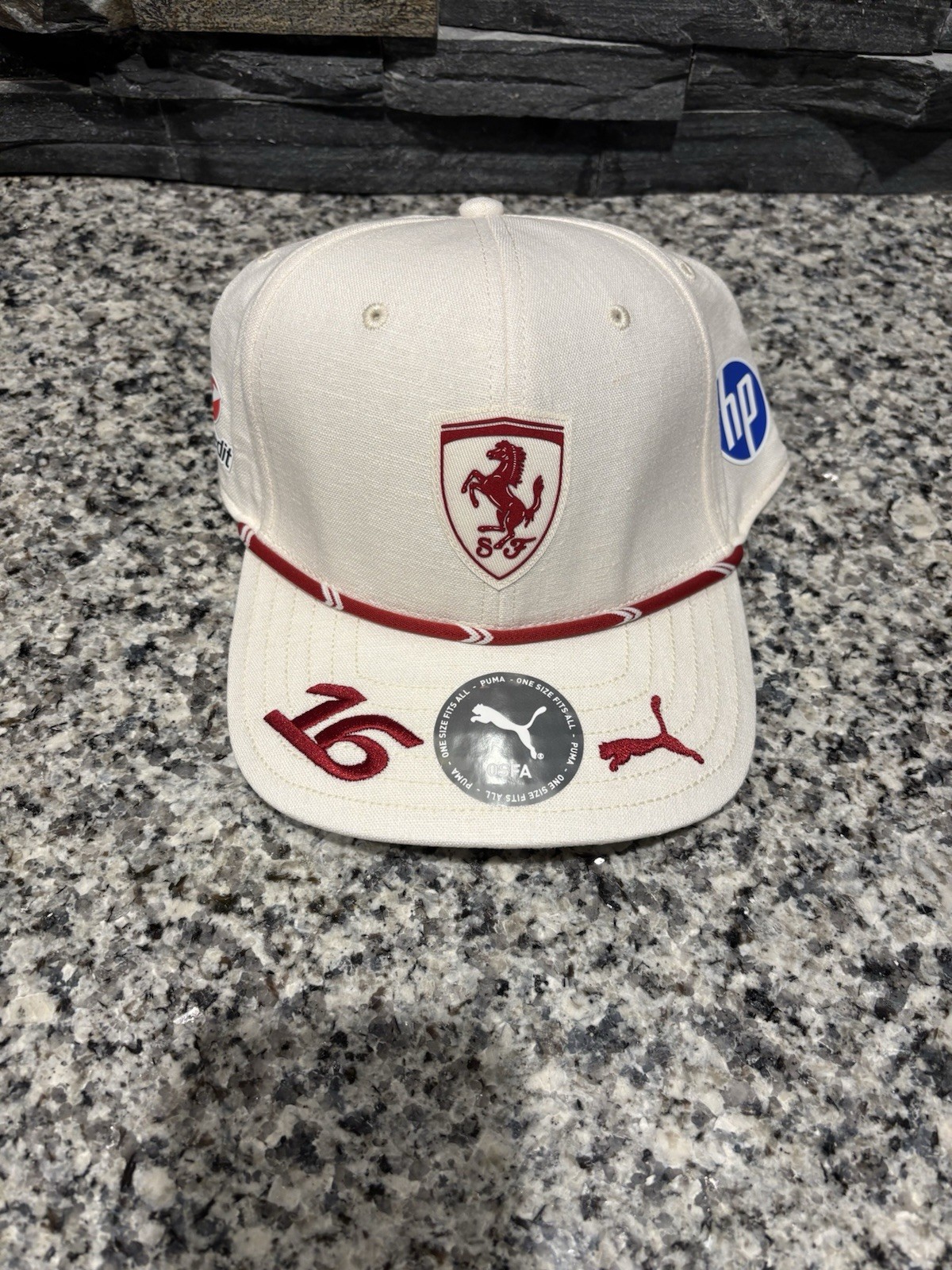 2026 F1 Scuderia Ferrari Charles Leclerc Monaco GP Formula One Hat – Team Cap