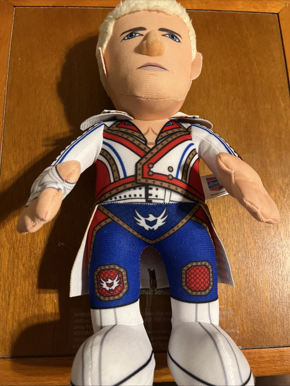 Bleacher Creatures WWE Superstar Cody Rhodes 10″ Plush Figure Doll New No Tags