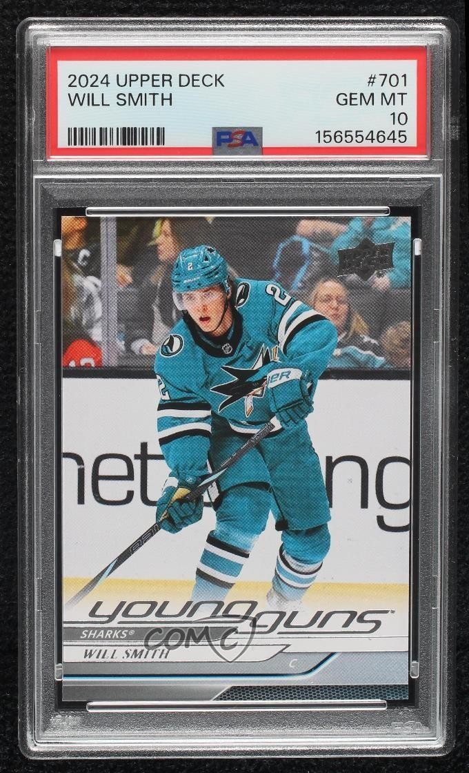 2024-25 Upper Deck Extended Series Young Guns Will Smith #701 Rookie RC 3z1