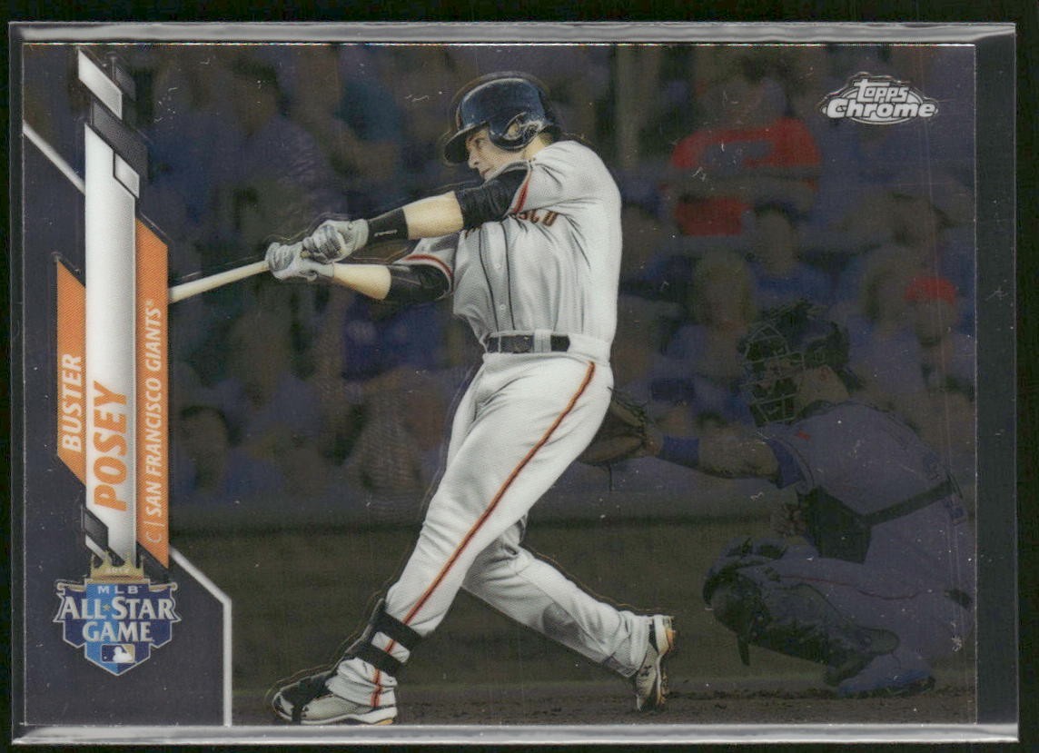 2020 Topps Chrome Update Buster Posey #U-68 San Francisco Giants