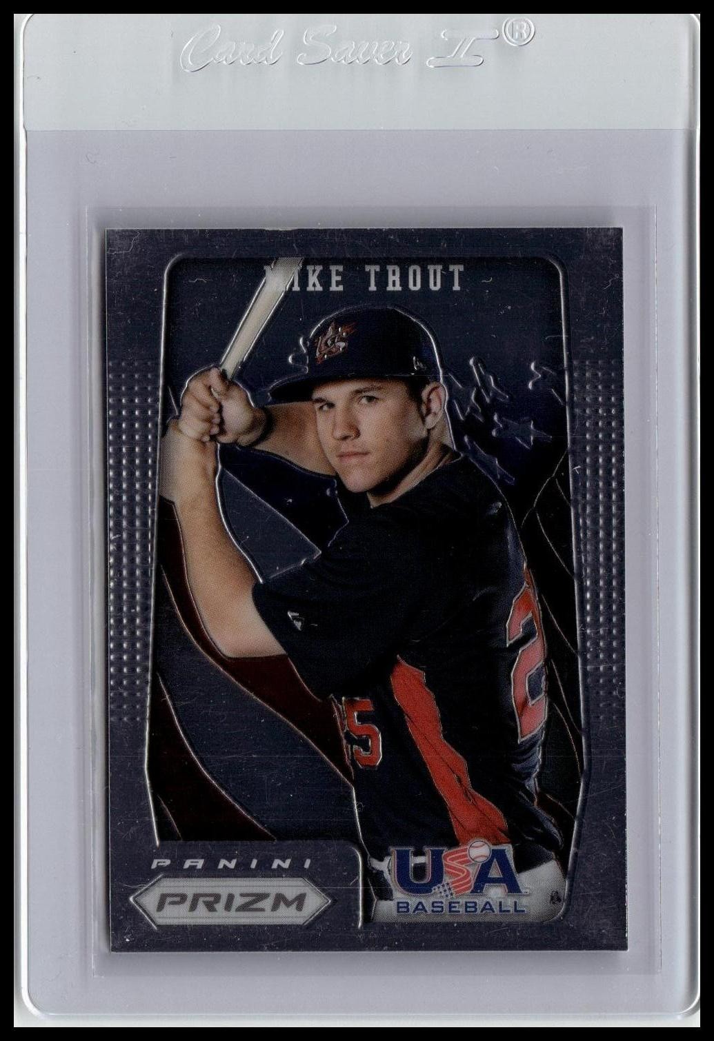 2012 Panini Prizm #USA1 Mike Trout USA Baseball