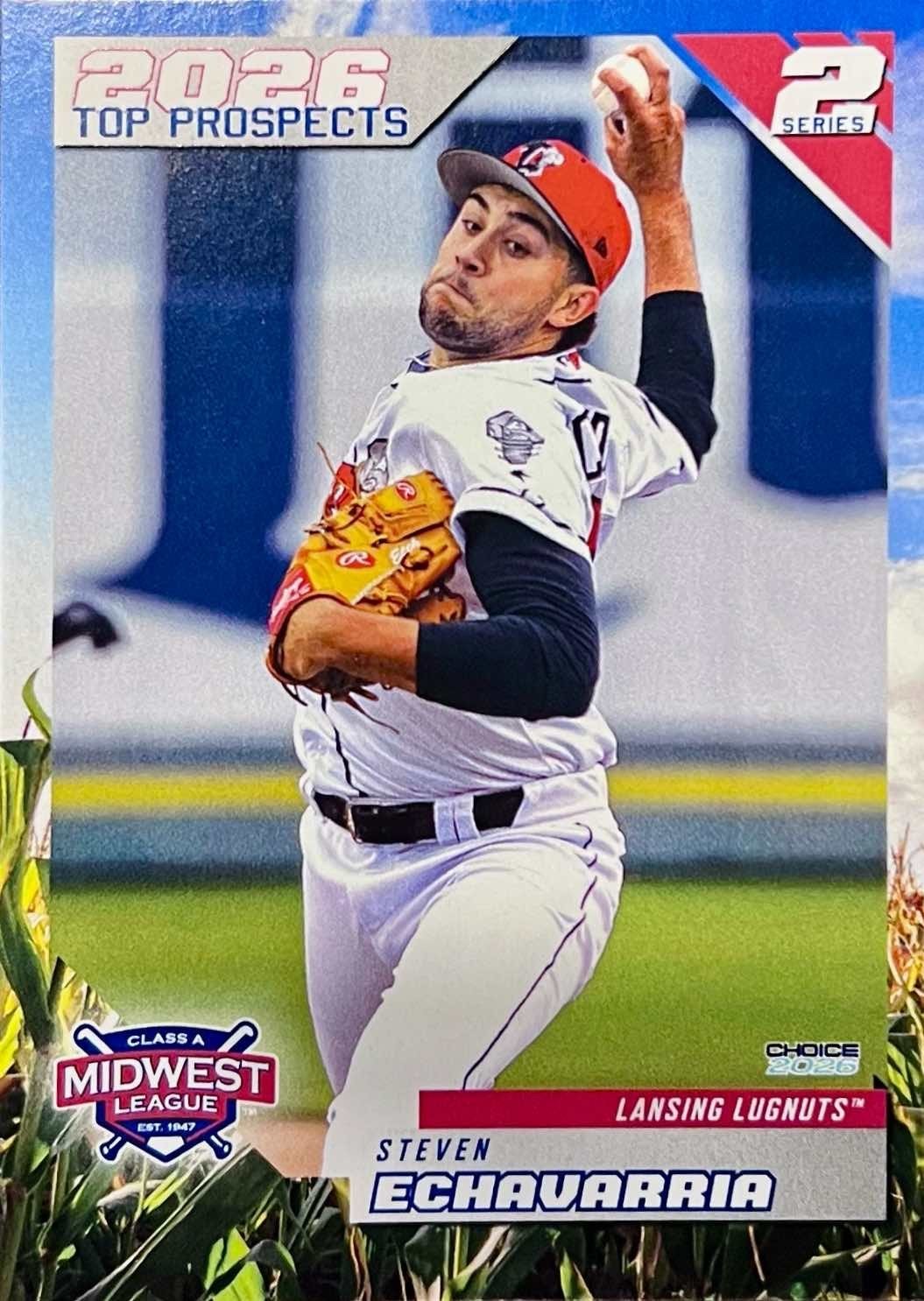 2026 Choice Midwest League MWL Top Prospects Set Series 2 Cards – You Pick