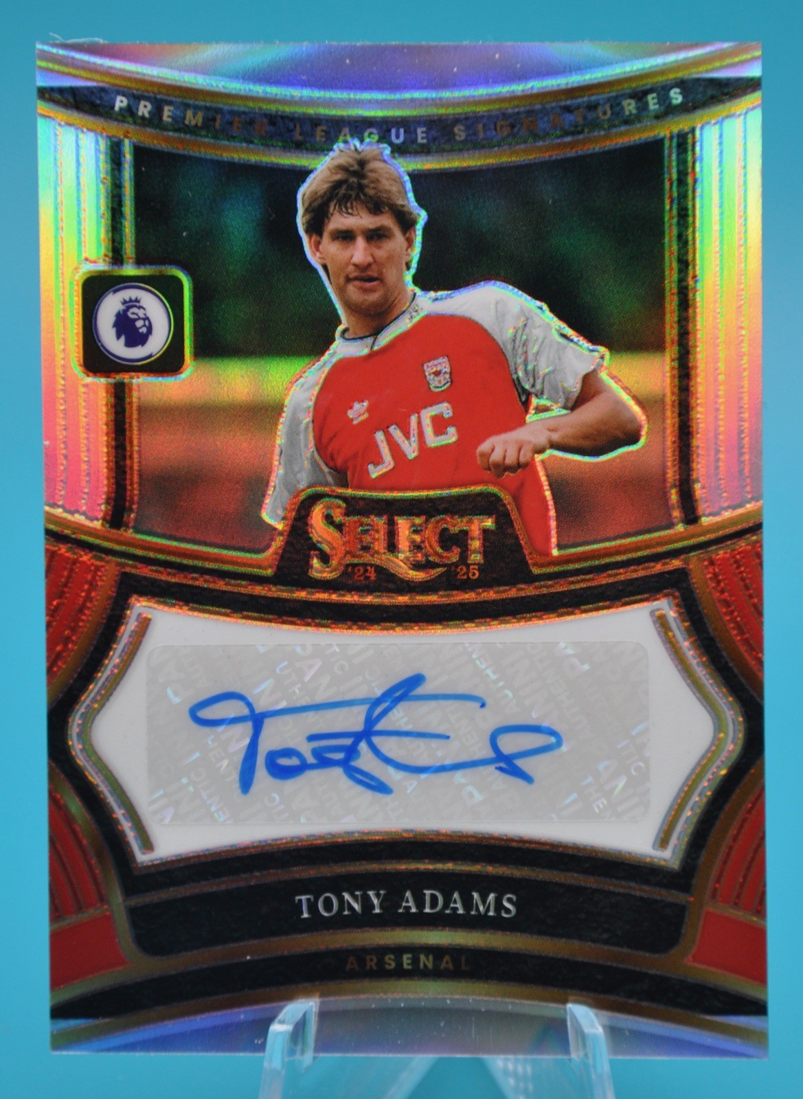 2024-25 Select Premier League Tony Adams Signatures Auto Arsenal SP