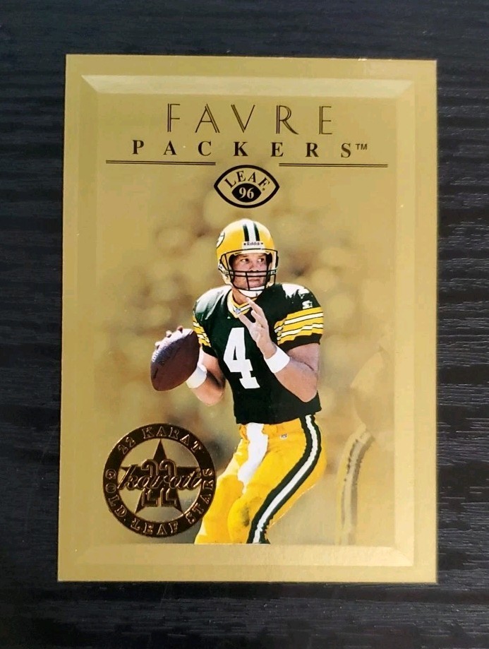 1996 Leaf 22 Karat Gold Leaf Stars #11 Brett Favre /2500