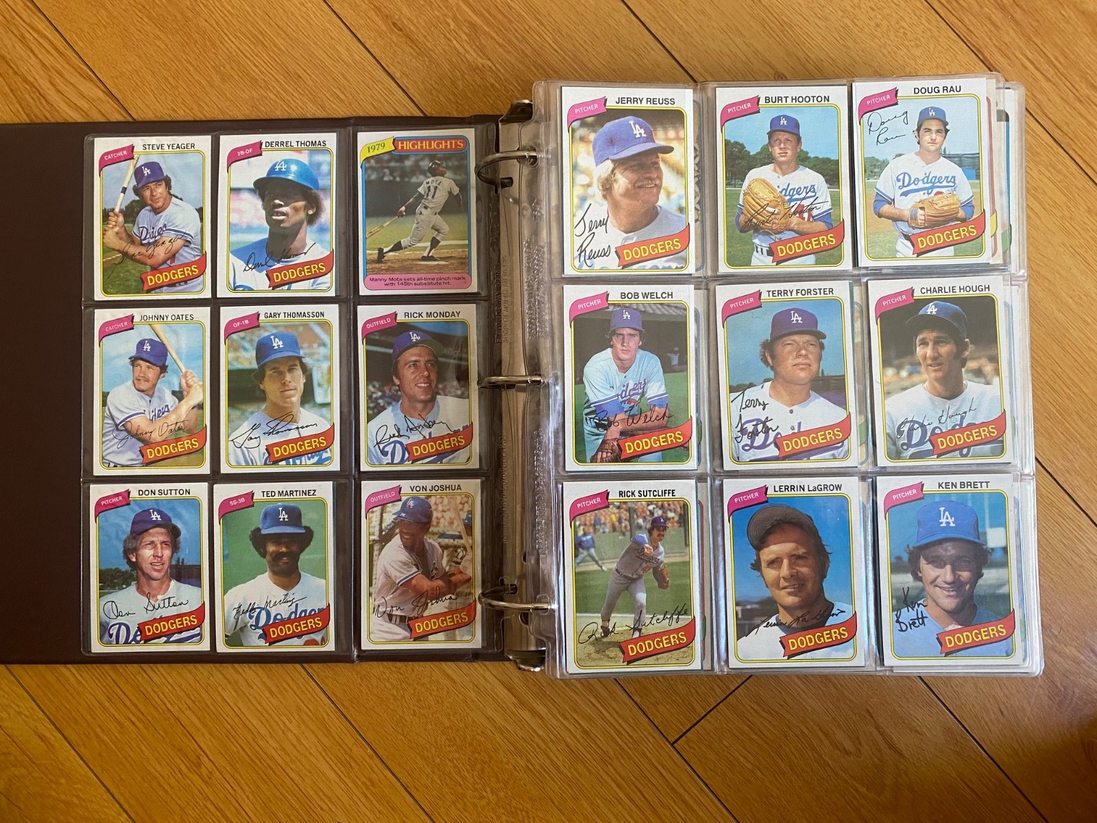 1980 Topps Baseball Collection – Incomplete Set – 707 Cards – Henderson, Ryan
