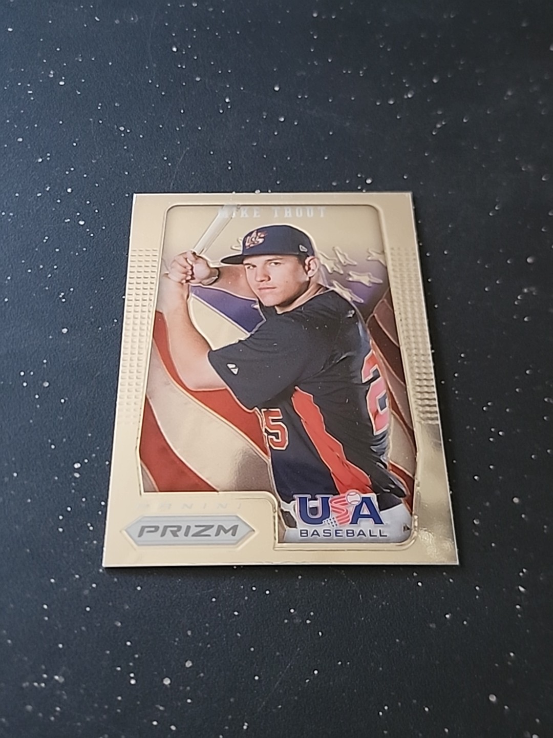 2012 Panini Prizm – USA Baseball Mike Trout #USA1