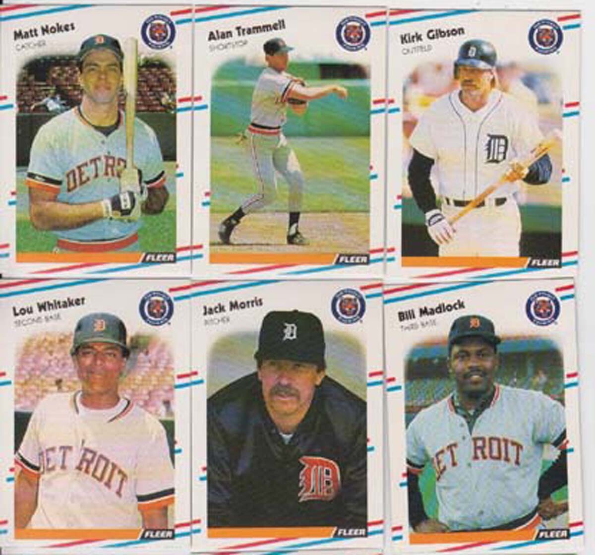 1988 Fleer Baseball MLB cards – Pick your Team Set with Updates