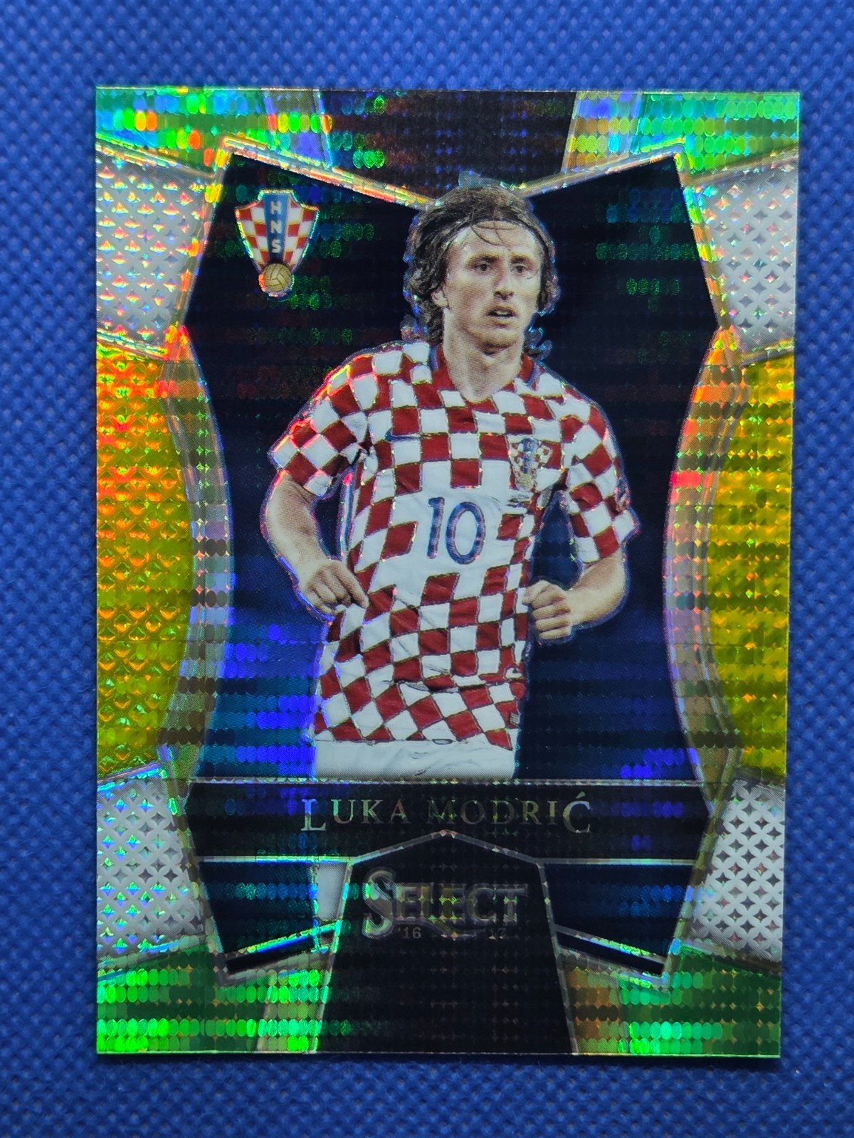 2016 Select LUKA MODRIC Multi Color Prizm Soccer card REAL MADRID AC Milan