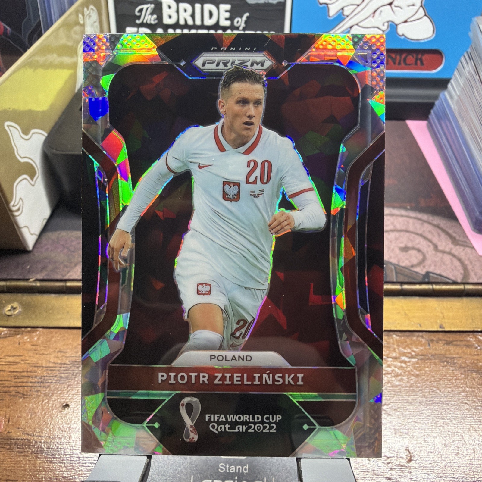 2022 Panini Prizm World Cup Qatar Ice Prizm Piotr Zielinski #169 0i7k