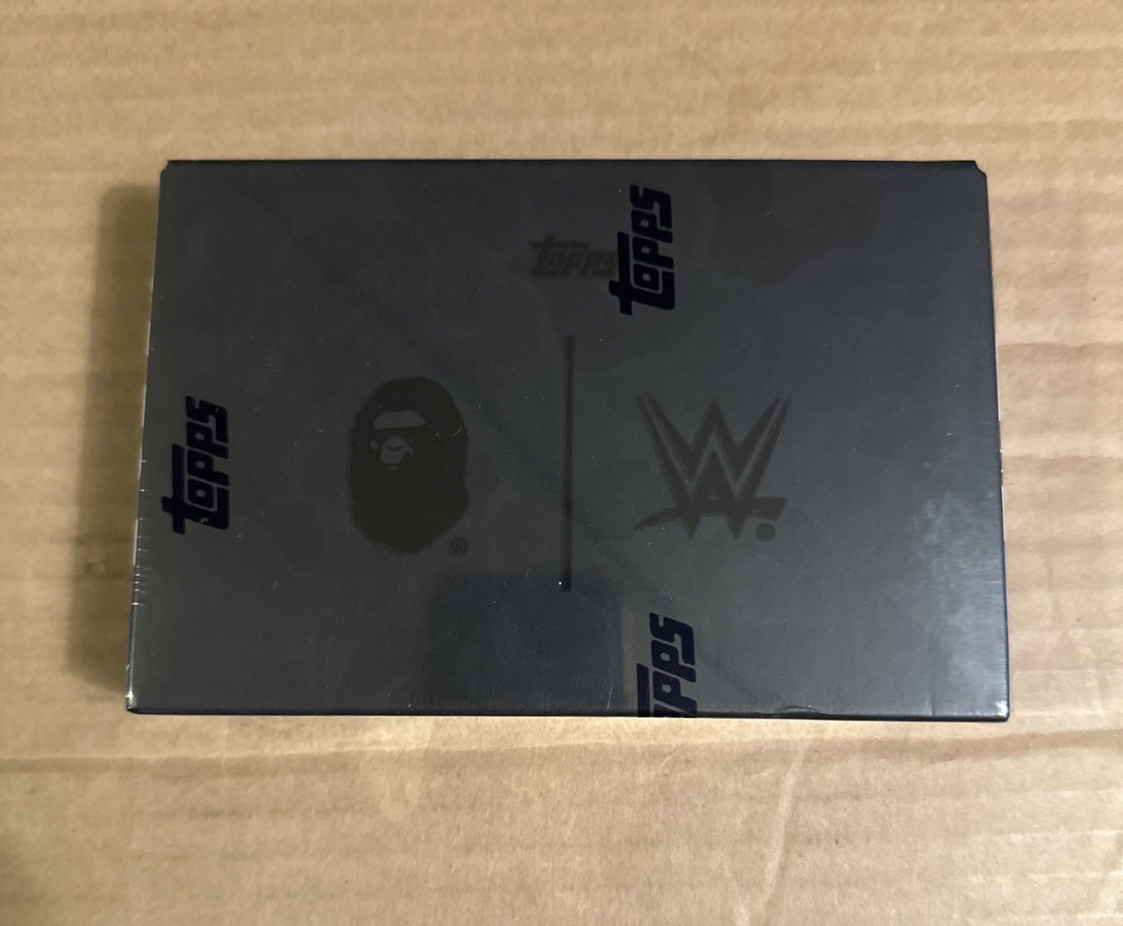2025 Topps x WWE x BAPE Hobby Box Factory Sealed Blue Camo – In Hand