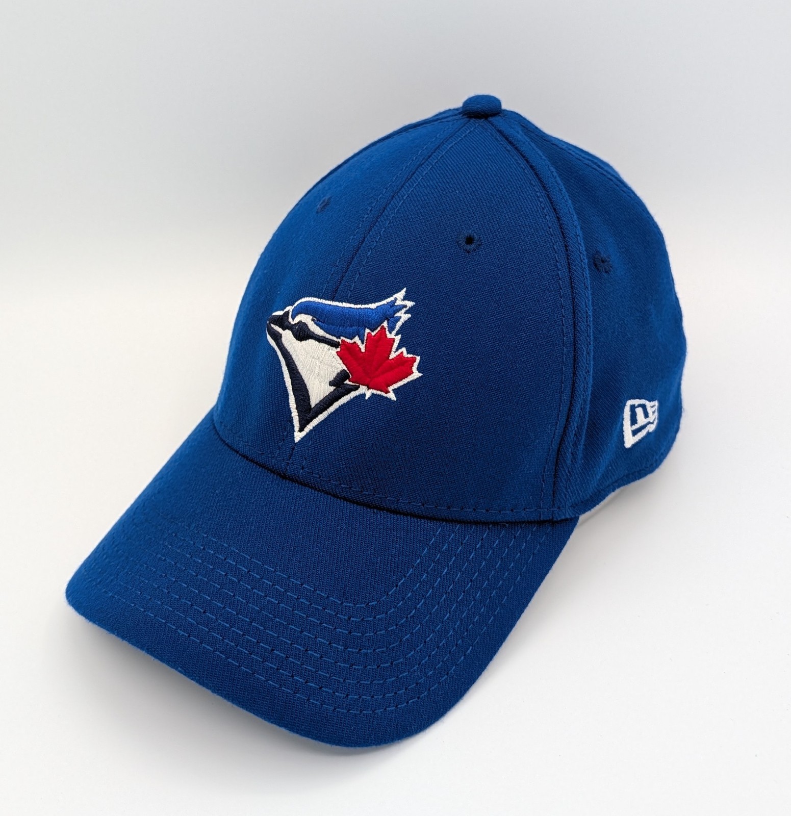 New Era 39THIRTY Toronto Blue Jays Hat Cap Small-Medium S/M Royal Blue Cleaned!