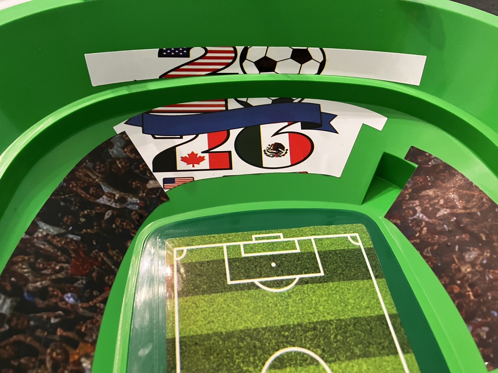 Rare FIFA Estadio Akron Guadalajara Stadium Popcorn Bowl New