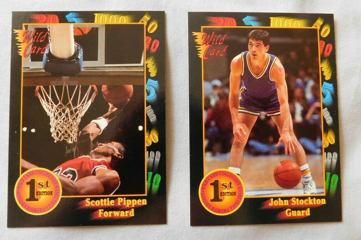 1991-92 Wild Card Basketball Card Pick one
