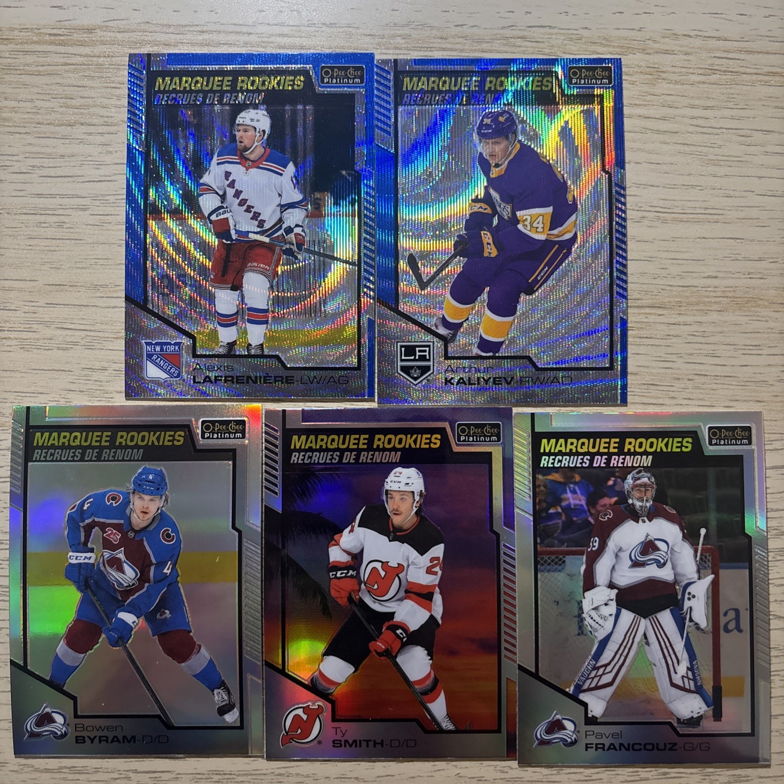 2021-22 OPC Platinum Marquee Rookies Lot 🔥Lafreniere, Byram, NHL Rookies, RC