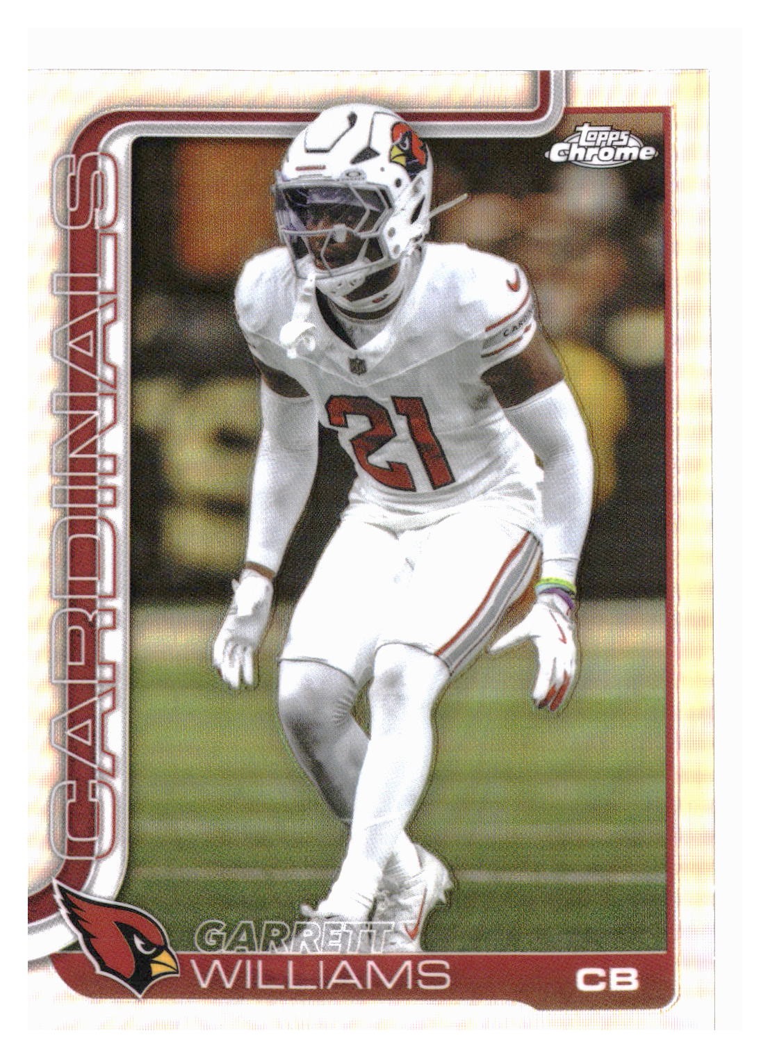 2025 Topps Chrome #6 Garrett Williams Refractor