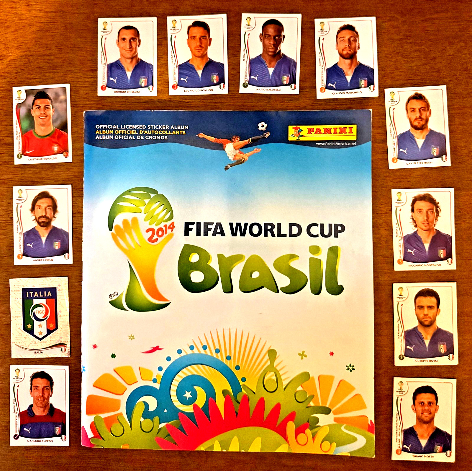 2014 Brasil Panini FIFA World Cup sticker collection