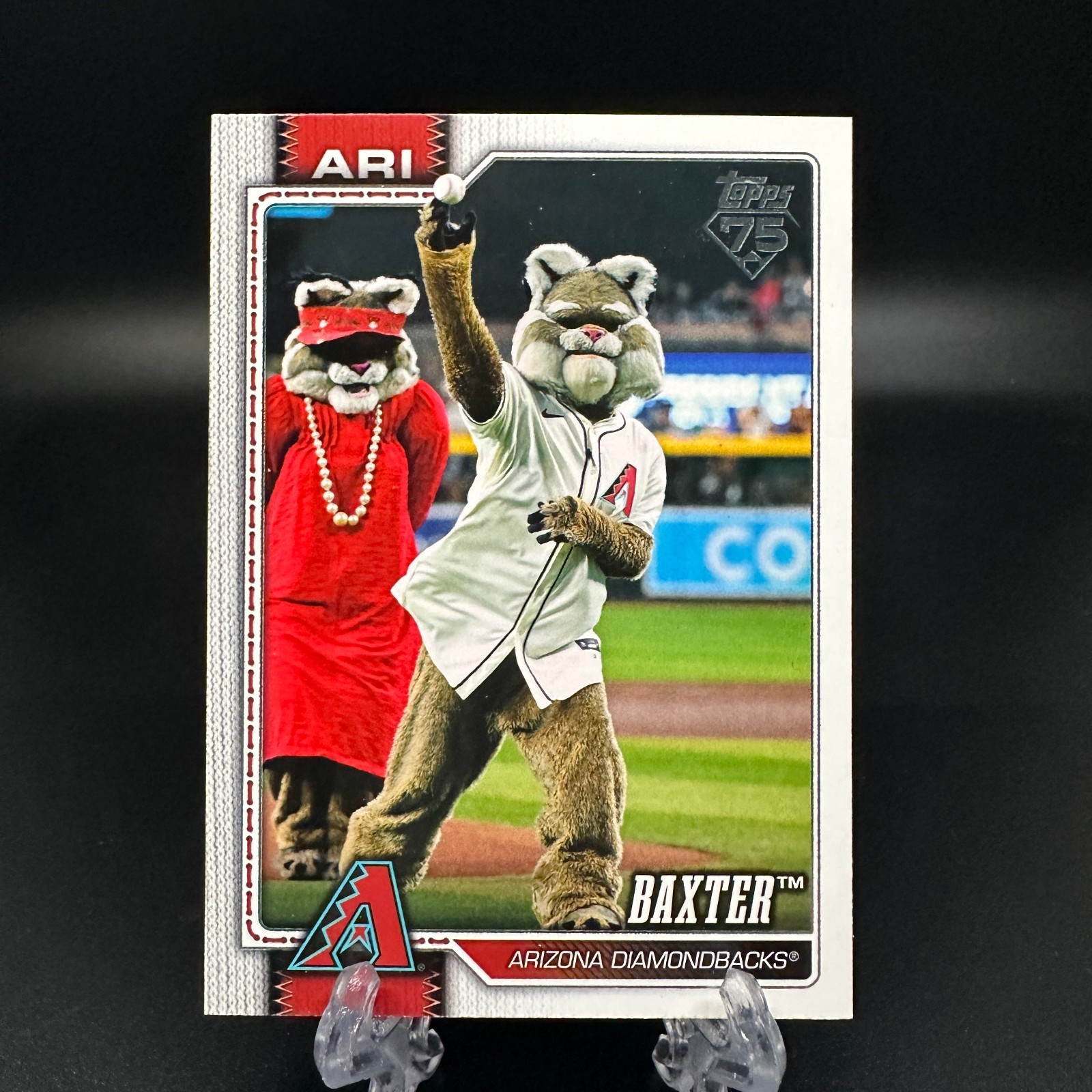 2026 Topps Series 1 Baxter Arizona Diamondbacks Mascot #M-1