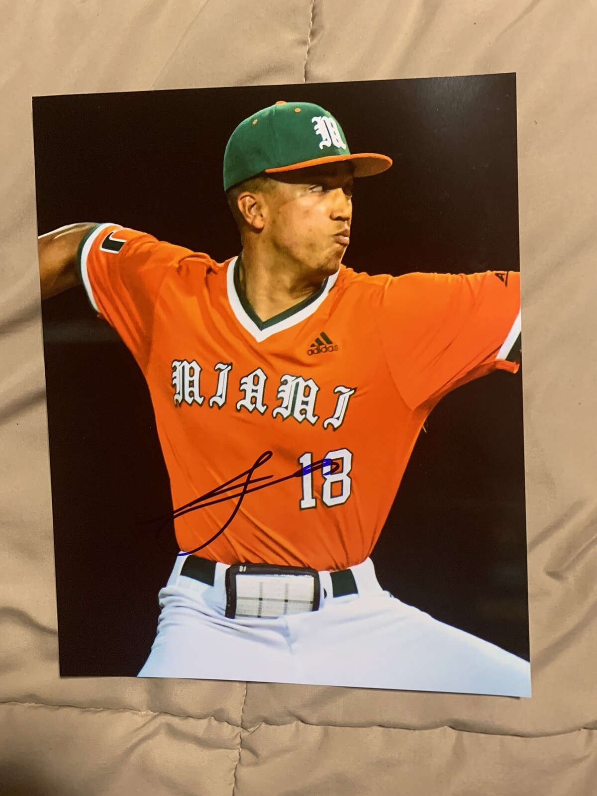 Alex McFarlane Signed Auto 8×10 Philadelphia Phillies Clearwater Threshers Miami