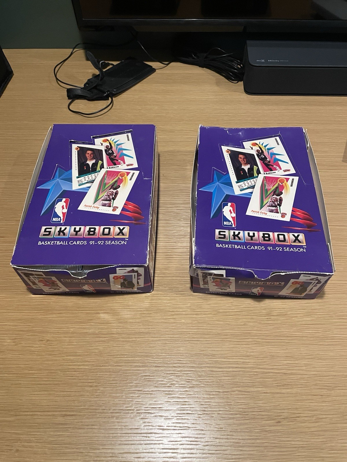 91-92 Season NBA Skybox (2), 72 Sealed Packs