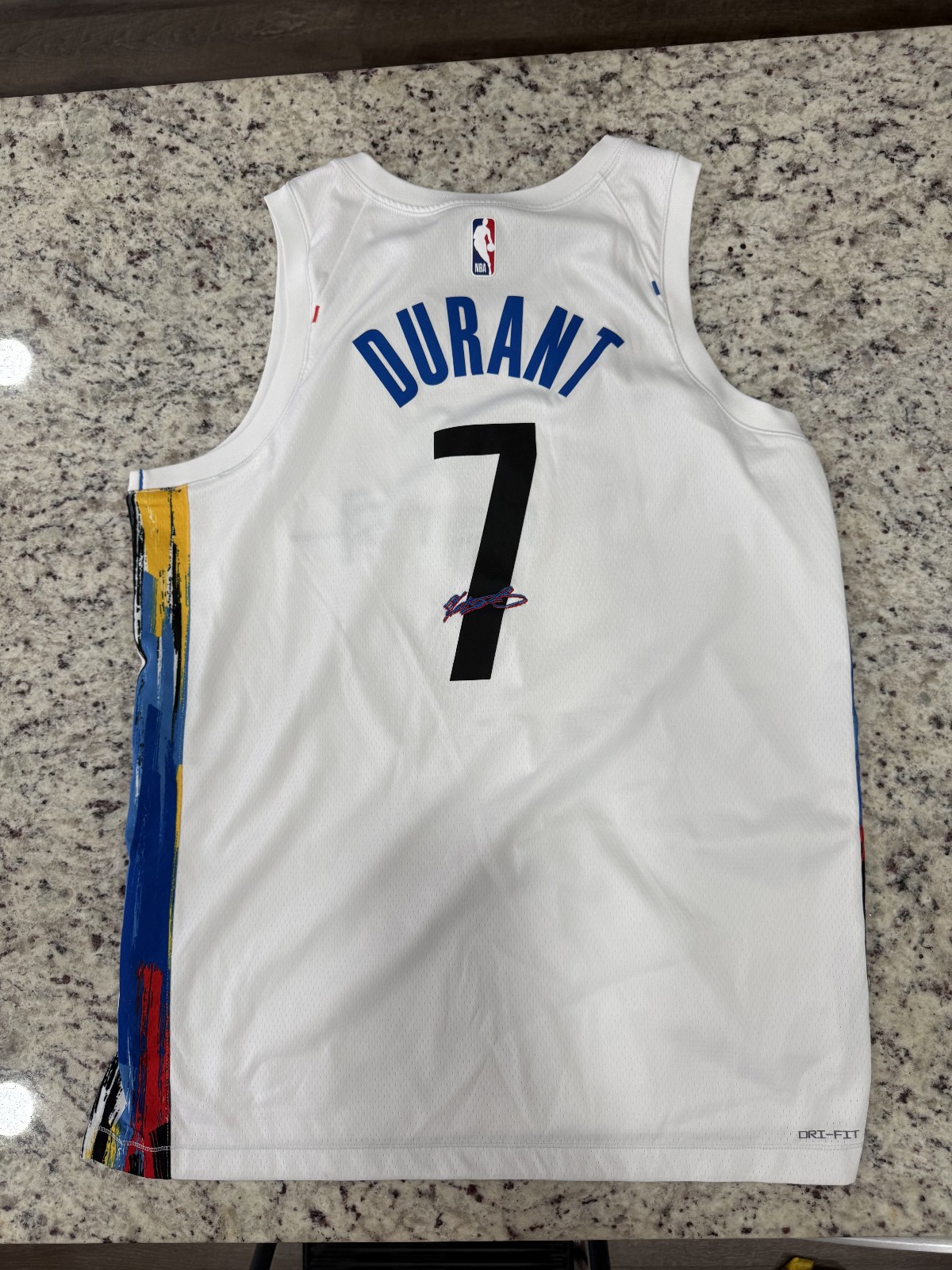 Kevin Durant Nets Swingman Jersey – City Edition (Size Large Men)