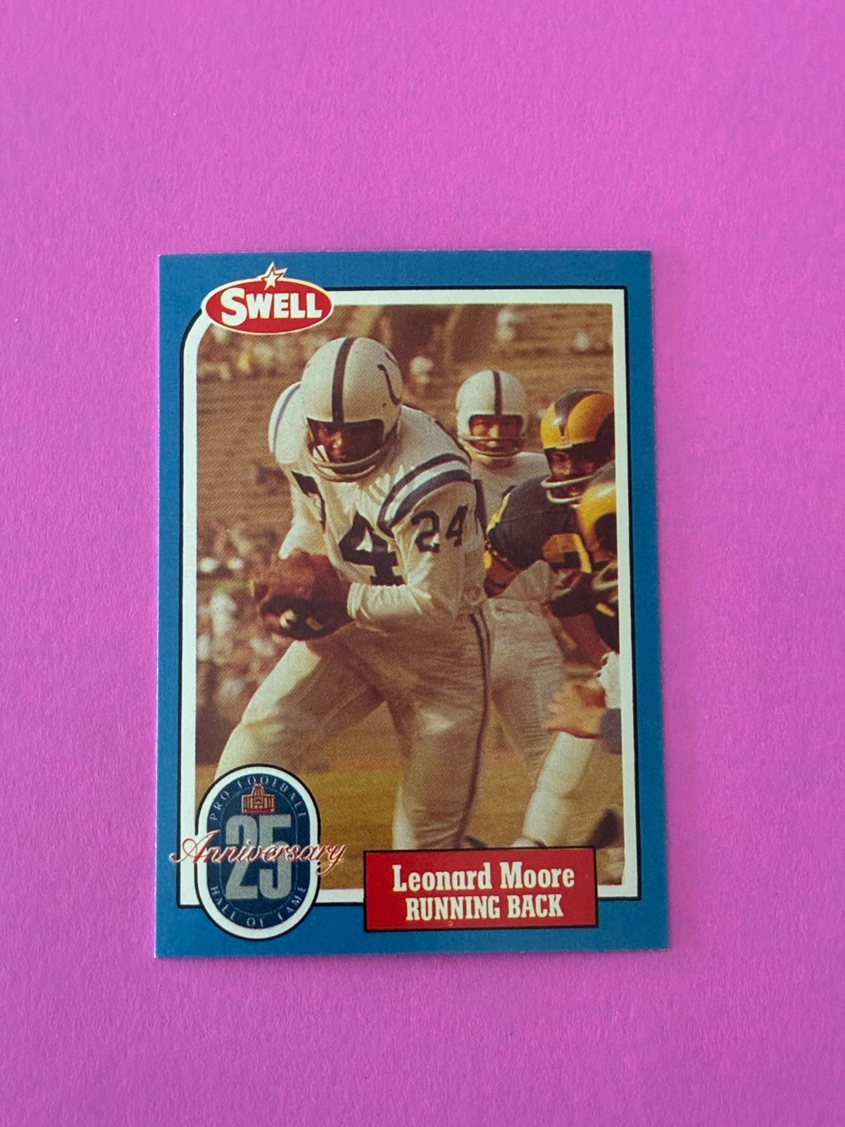 1988 Swell Football Greats #86 Leonard “Lenny” Moore