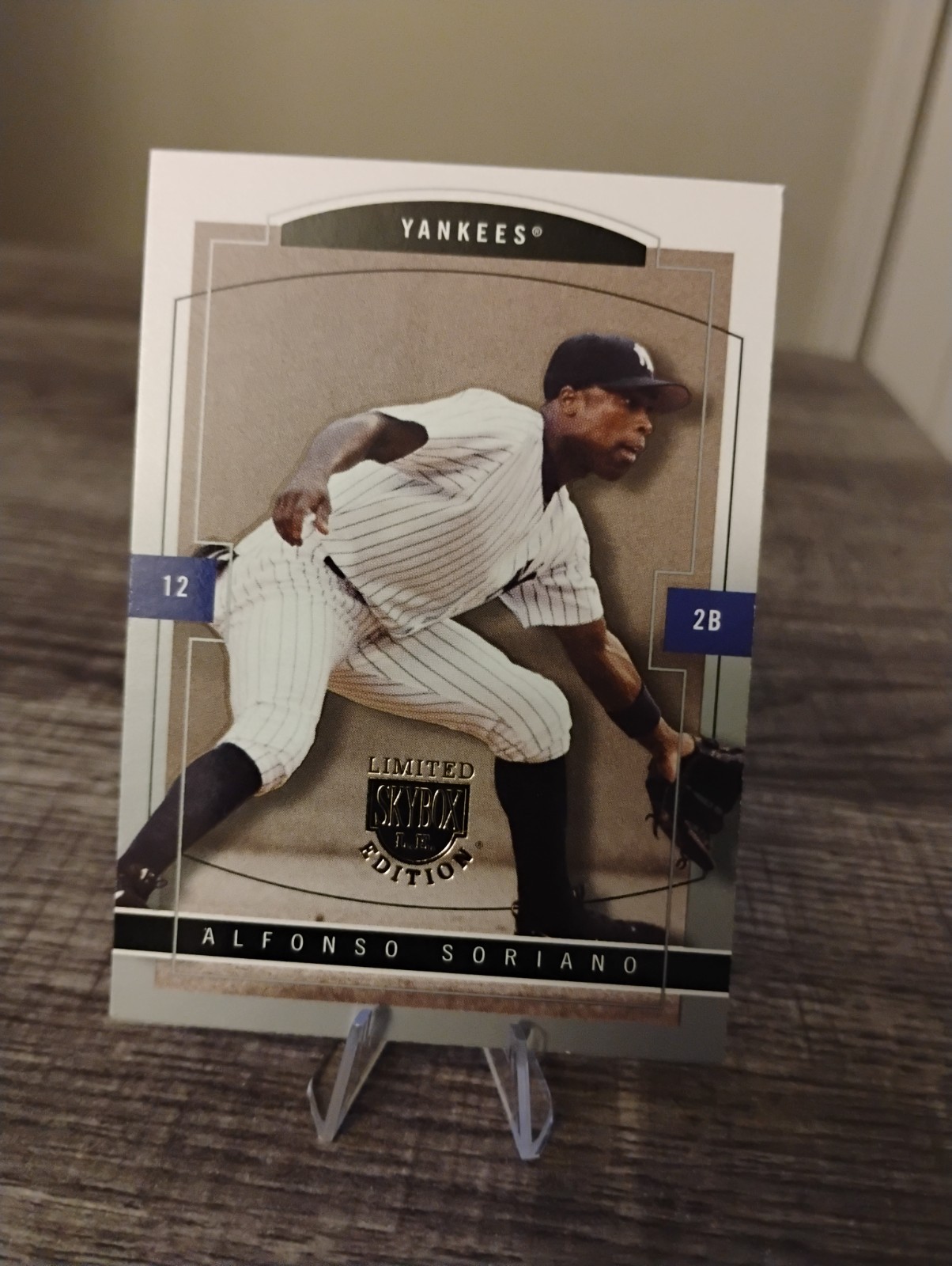 2004 Skybox Limited Edition – Alfonso Soriano #109 Photographer’s Proof /25