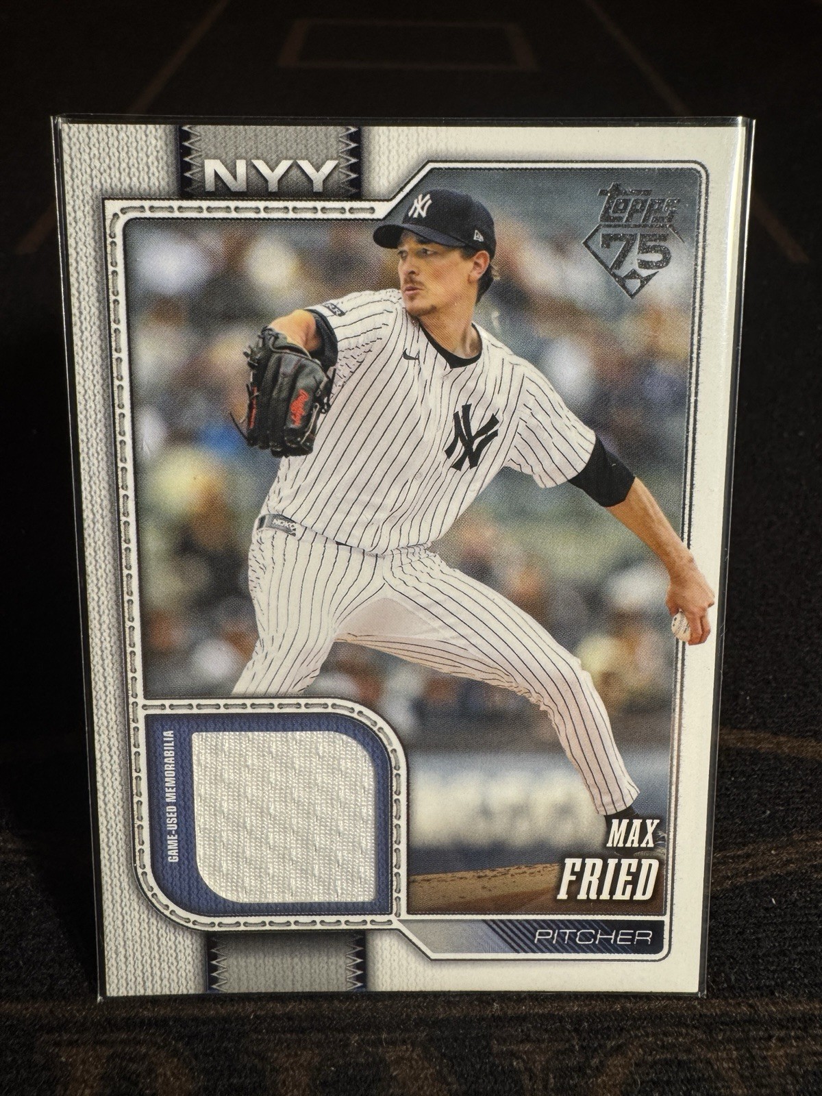 2026 Topps Series 1 Max Fried Relic Patch #270 Yankees