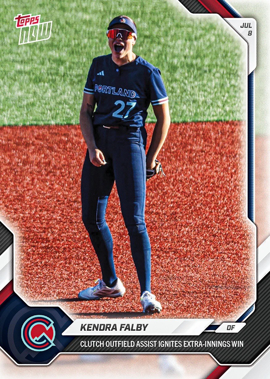 *PRE SALE* Kendra Falby – 2026 AUSL Topps NOW® – Card 33