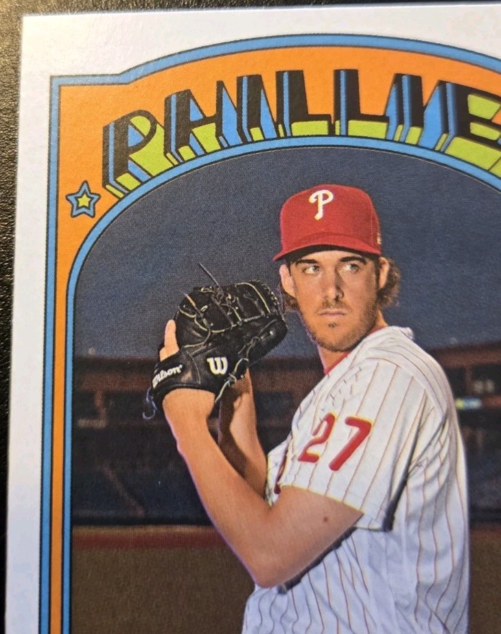 2021 Topps Heritage Baseball Aaron Nola #275 Philadelphia Phillies