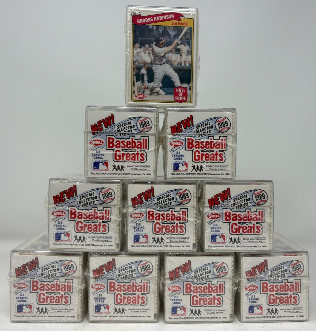 1989 Swell Baseball Greats Factory Sealed Set