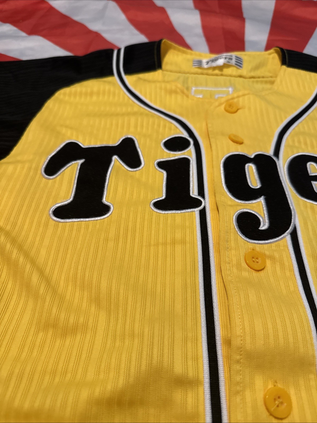 Authentic Hanshin Tigers #2 Hojoh Jersey – Size Large