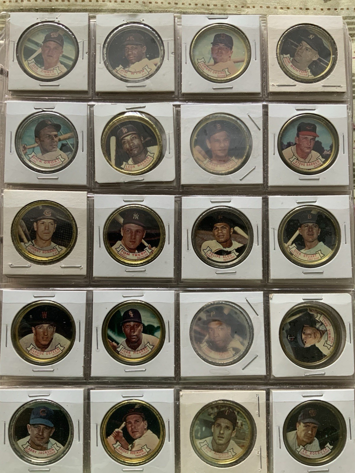 1964 Topps Coins Complete Set 1-164 Plus 3 Variations