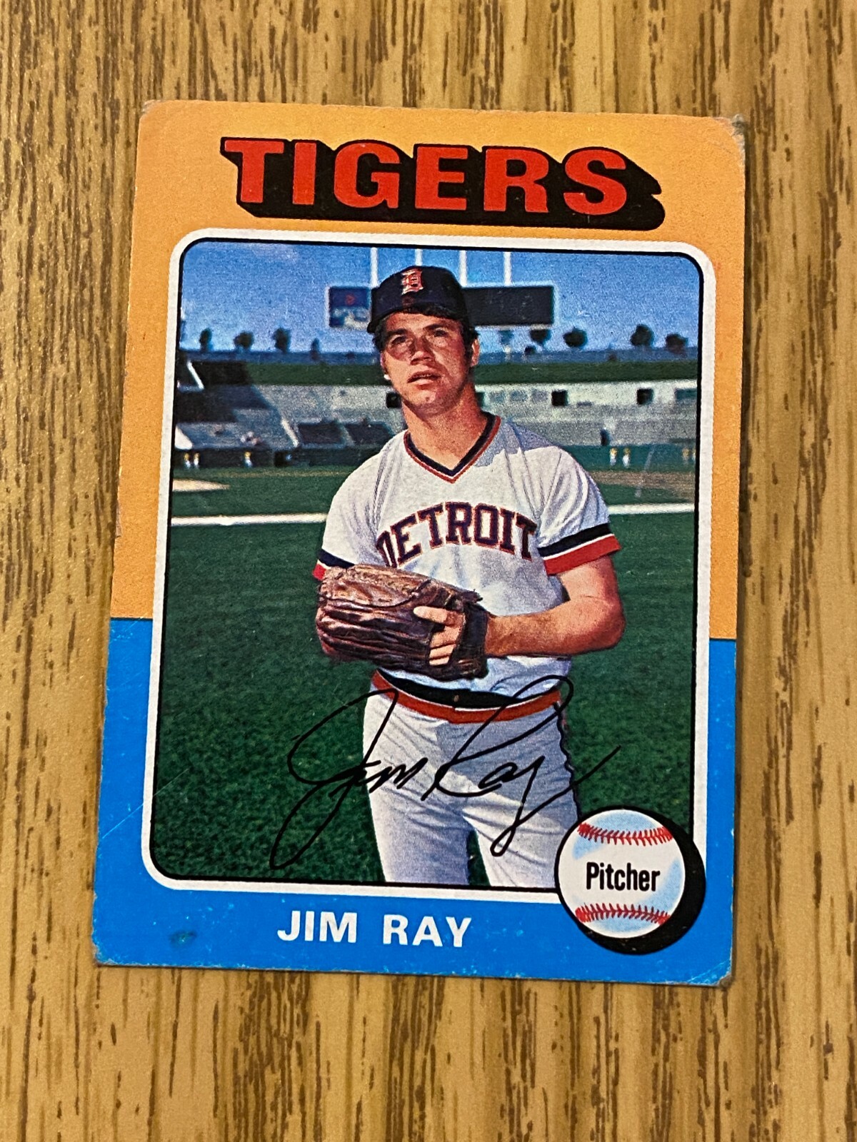 1975 Topps Mini Jim Ray Detroit Tigers #89 – C2
