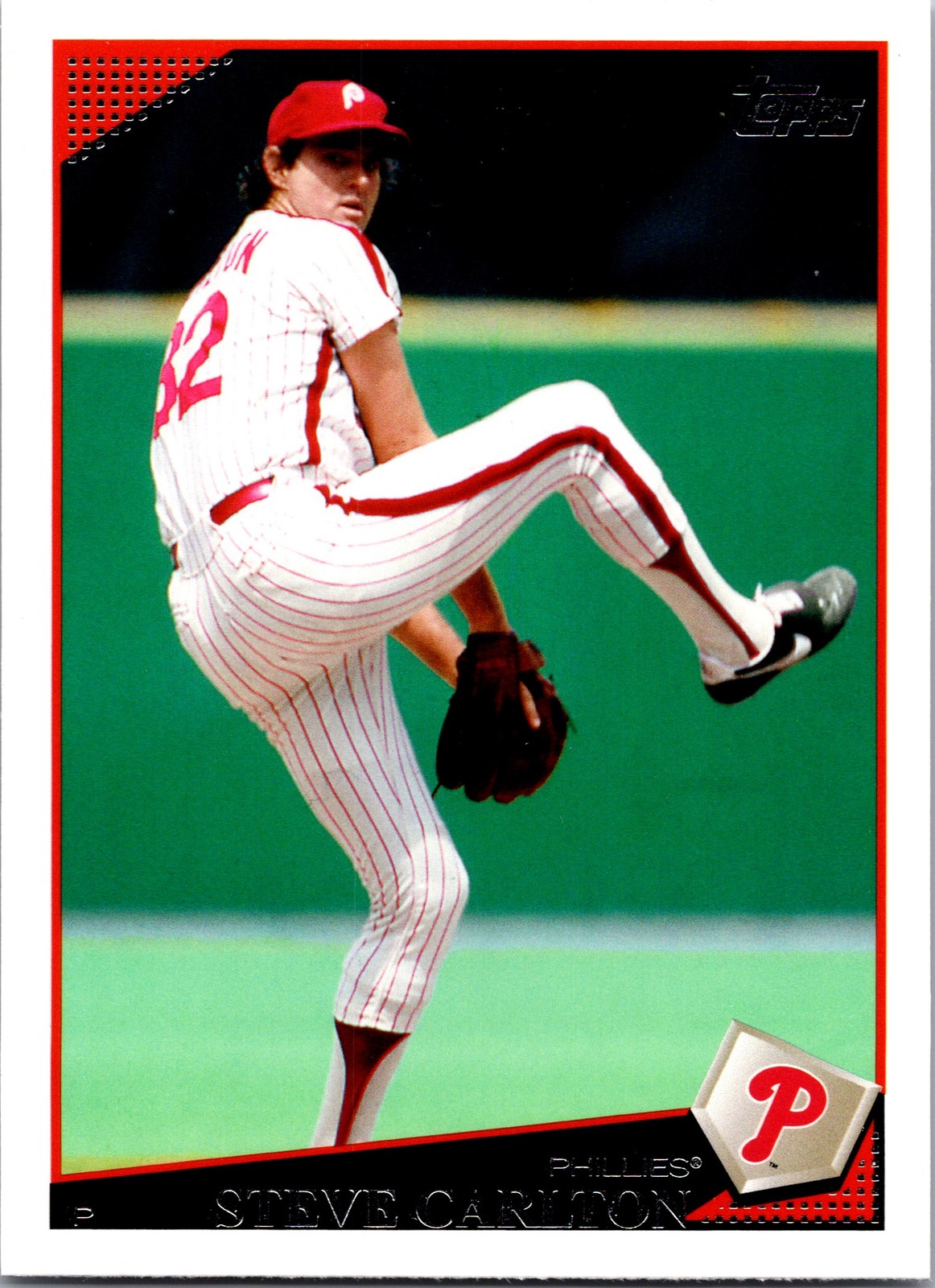 2009 Topps Steve Carlton Philadelphia Phillies SP #650