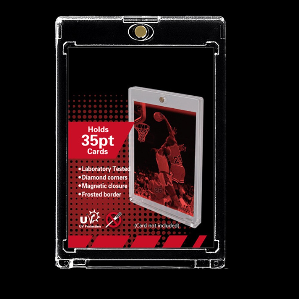 You Pick! Magnetic Card Holder 35 55 75 100 130 180 pt One-Touch UV Protection