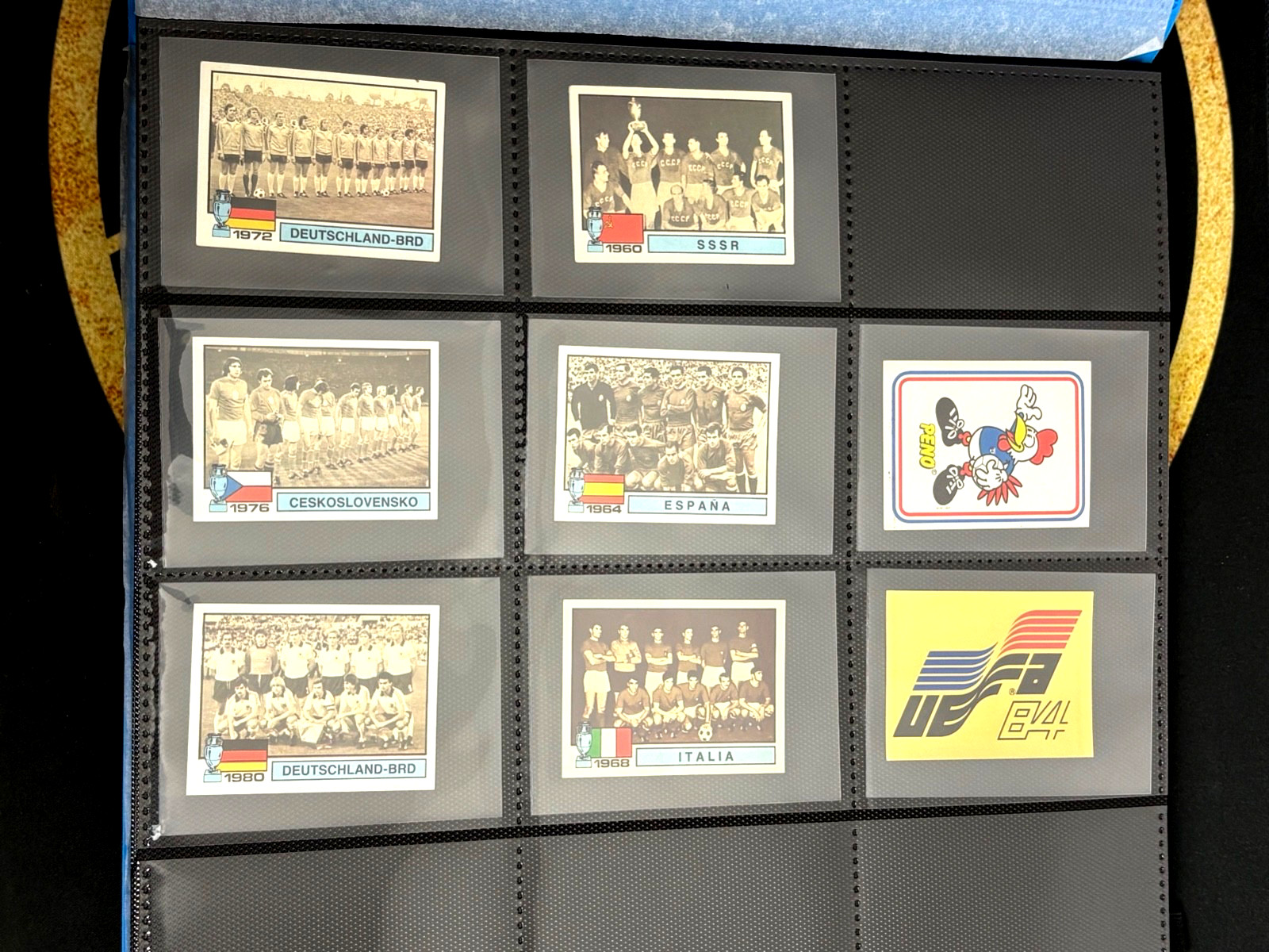1984 Panini EURO 84 France Complete Loose Non-stuck Sticker Collection + Packet