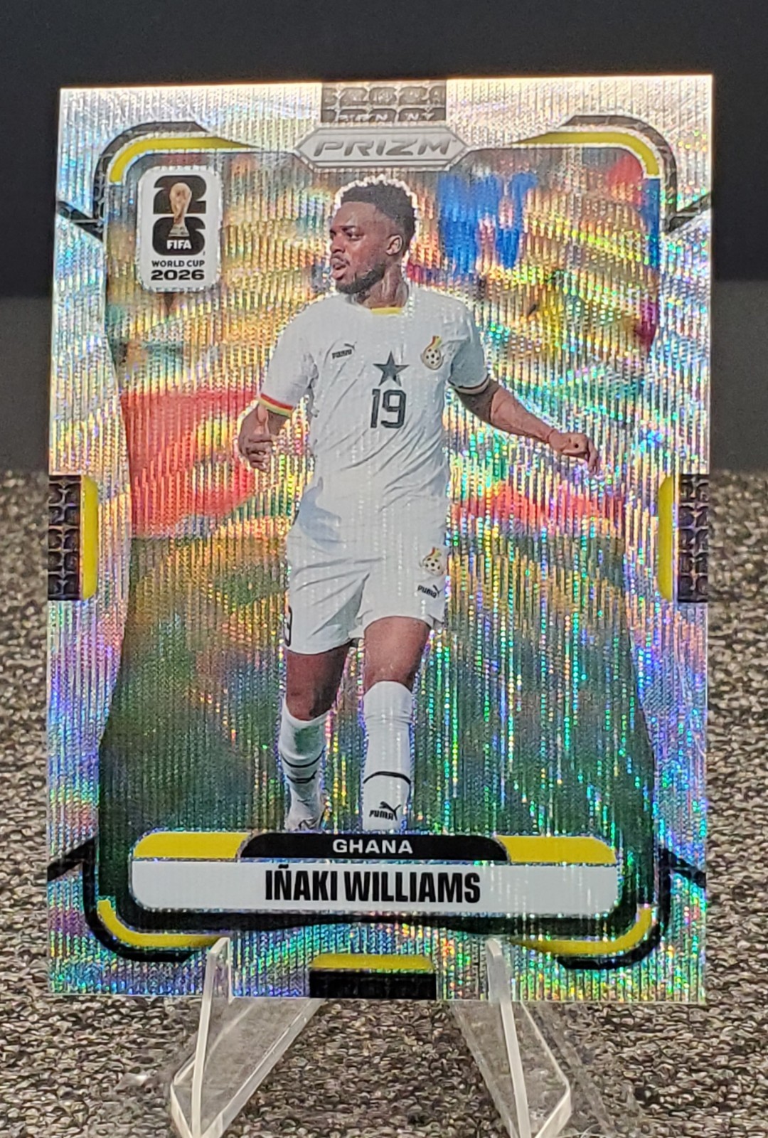 Inaki Williams ?? 2026 Panini Prizm FIFA World Cup Silver Wave #232 Ghana